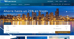 Desktop Screenshot of espanol.amtrak.com