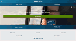 Desktop Screenshot of m.amtrak.com